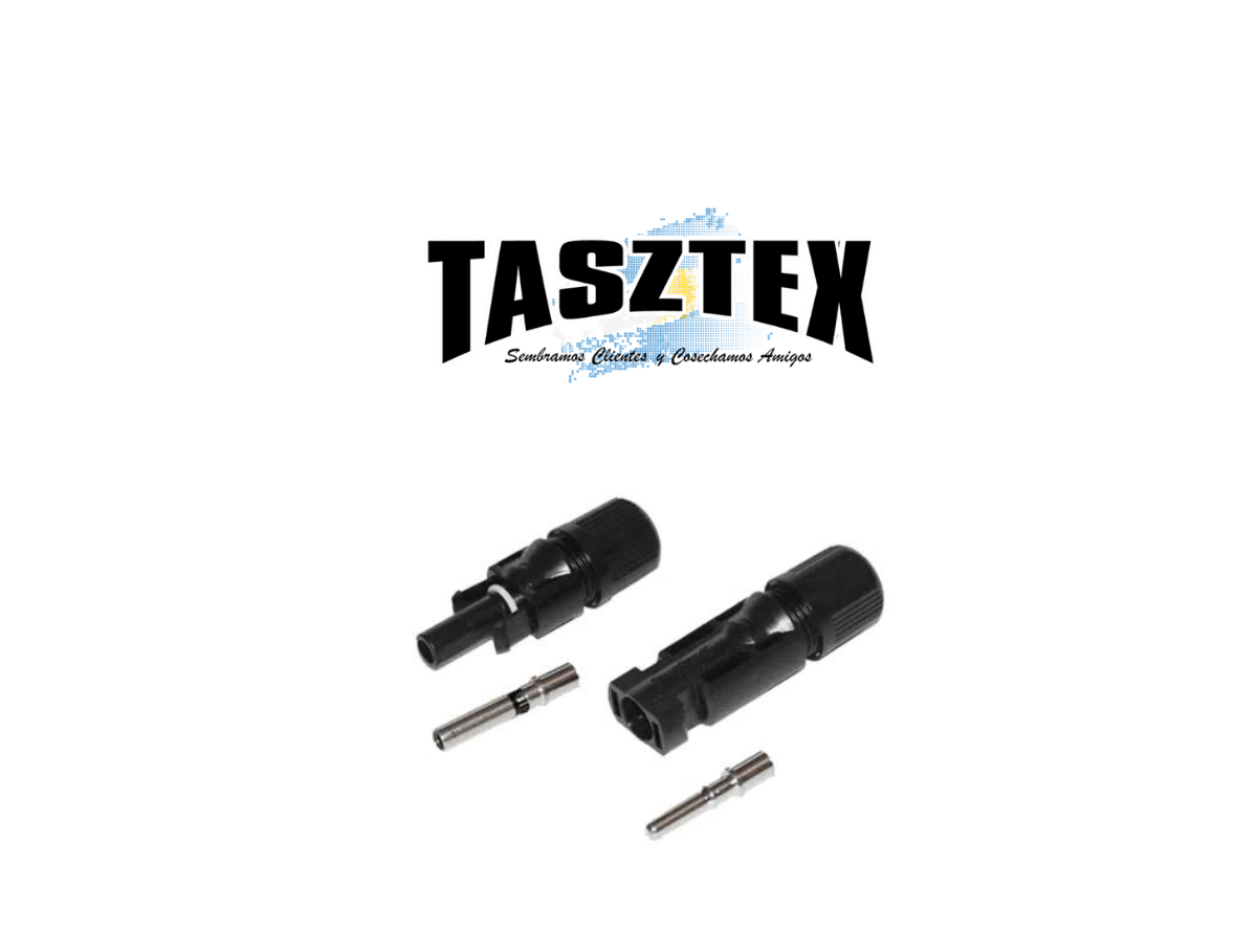 Juego de conectores MC4  Paralelo 2M/H  - 2H/M x 1000V. Para casos especiales