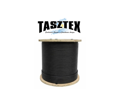 Cable solar, Negro, 1 x 4 mm2, cobre estañado, 90C - UV.Marca Conducom.
