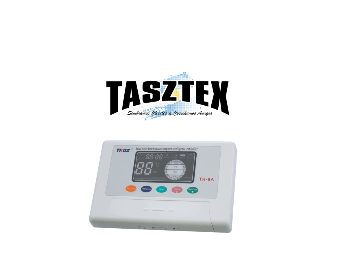 Controlador de temperatura y nivel digital para termotanque solar TK-8
