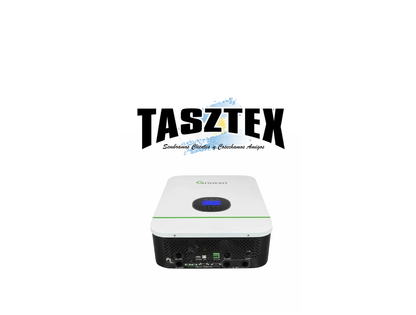 Inversor OFF-GRID/Cargador, Growatt SPF3000TL-HVM-48, Onda Senoidal Pura, 3000W/3000VA; Bat: 48VDC, PV Max: 1 MPPT-1800W/145V. Entrada Aux/Cargador 220VAC. Teclado Táctil de configuración.