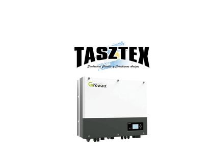 Inversor Híbrido Trifasico/Cargador, Growatt SPH10000TL3, Onda Senoidal Pura en Off Grid, 10000W/10000VA, 10000W en EPS; Bat: 100~550VDC, PV: 2 MPPT 1 Ent, Max:  13000W/1000V/12A. Menú por botonera para configuración.
