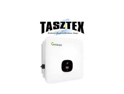 Inversor ON-GRID Trifásico 6000W/6600VA, Growatt MOD6000TL3-X, PV: 2 MPPT/1 Ent, Max: 9000W/1100V/13A. Teclado Táctil de configuración.