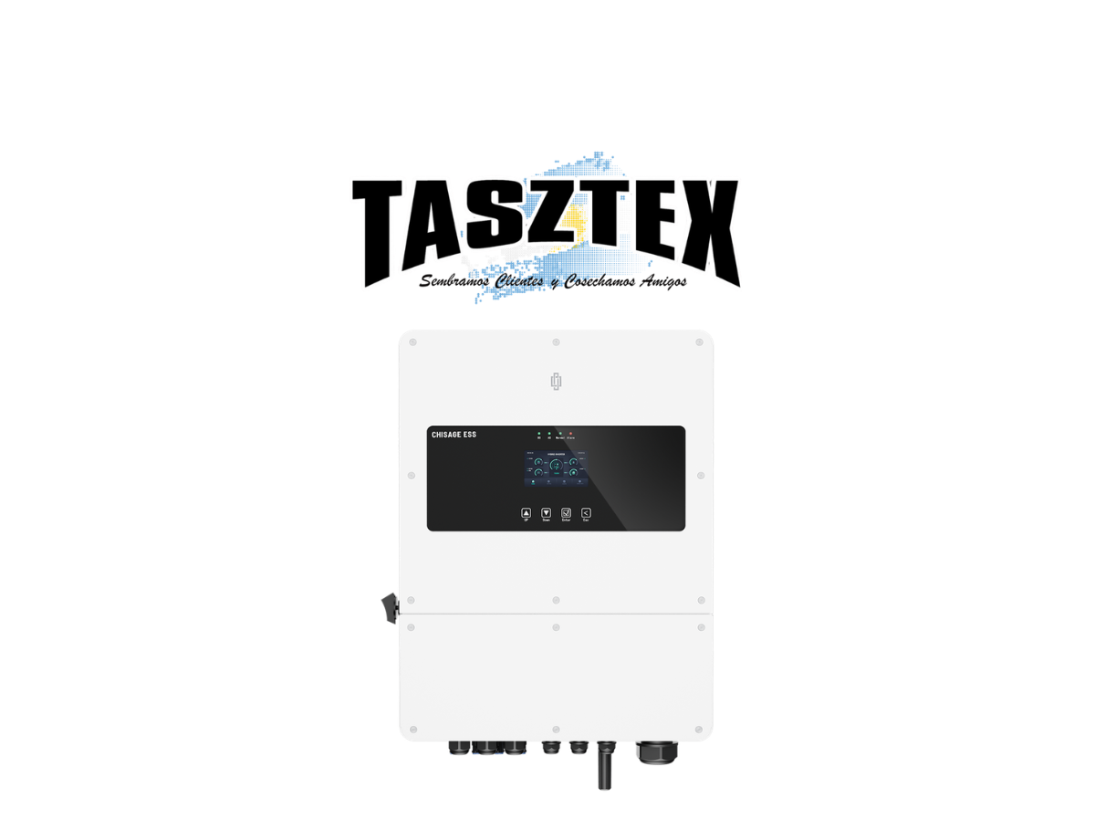 Inversor OFF-GRID, CHISAGE CE2430-EU-80-H, Onda Senoidal Pura, 3300W/6000VA; Bat: 24VDC, PV Max: 1 MPPT-4000W/500V. Tension 220VAC. Incluye dongle WiFi.