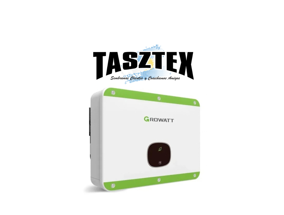 Inversor ON-GRID Trifásico 20000W/22200VA, Growatt MID20KTL3-X2, PV: 2 MPPT/2 Ent, PVMax: 30000W/1100V/32A. Teclado Táctil de configuración.