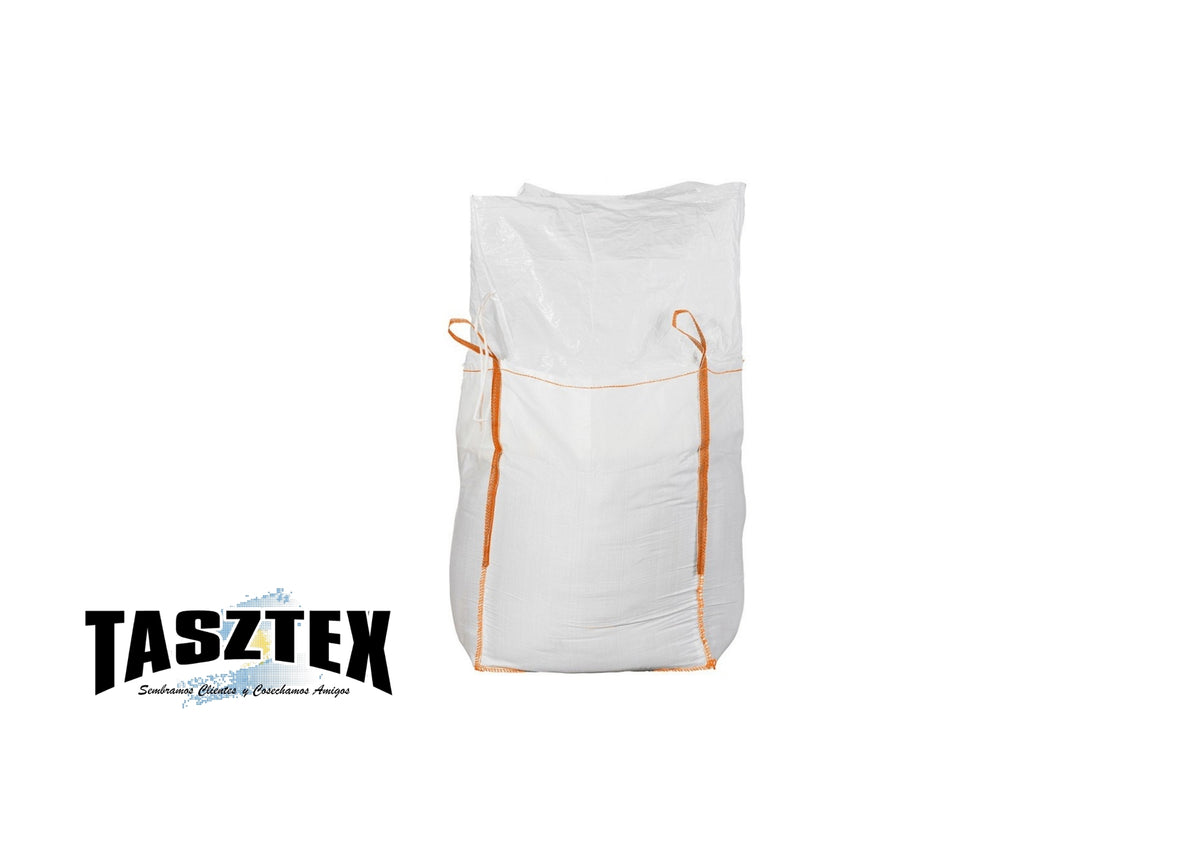 BIG BAG ABIERTO CON POLLERA SIN LOGO-CON VALVULA DESCARGA