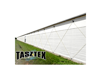 Cortinas Avicolas 1,90 ALTO CON DOBLADILLO PASACAÑO 200 GRS./MT2
