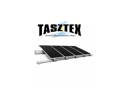 Estructura Coplanar MIBET para 2 Paneles – 30 mm – Hasta 60 m/s